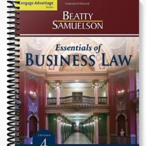 Solutions Manual for Cengage Advantage Books Essentials of Business Law 4th Edition by Beatty
