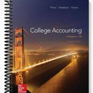 Solutions Manual for College Accounting 14th Edition by Price