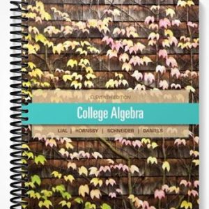 Solutions Manual for College Algebra 11th Edition by Lial