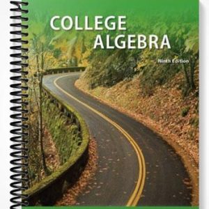 Solutions Manual for College Algebra 9th Edition by Barnett