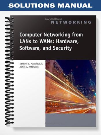 Solutions Manual for Computer Networking for LANs to WANs Hardware Software and Security 1st Edition by Mansfield