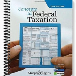 Solutions Manual for Concepts in Federal Taxation 2016 23rd Edition by Murphy