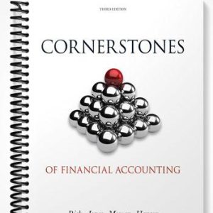 Solutions Manual for Cornerstones of Financial Accounting 3rd Edition by Rich