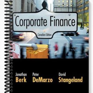 Solutions Manual for Corporate Finance Canadian Edition 1st Edition by Berk