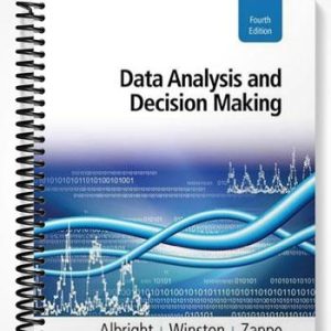 Solutions Manual for Data Analysis and Decision Making 4th Edition by Albright
