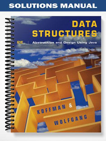 Solutions Manual for Data Structures Abstraction and Design Using Java 2nd Edition by Koffman