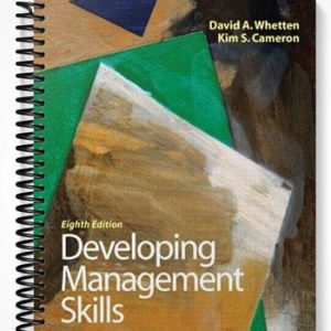 Solutions Manual for Developing Management Skills 8th Edition by Whetten