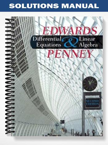 Solutions Manual for Differential Equations and Linear Algebra 2nd Edition by Farlow