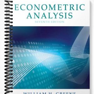 Solutions Manual for Econometric Analysis 7th Edition by Greene