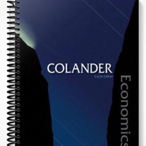 Solutions Manual for Economics 8th Edition by Colander