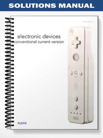 Solutions Manual for Electronic Devices (Conventional Current Version) 9th Edition by Floyd