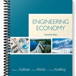 Solutions Manual for Engineering Economy 14th Edition by Sullivan