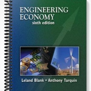 Solutions Manual for Engineering Economy 6th Edition by Blank