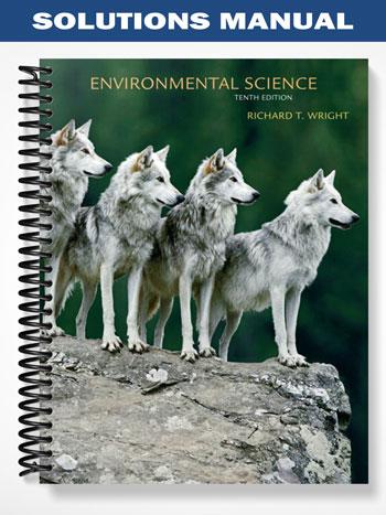 Solutions Manual for Environmental Science Toward A Sustainable Future 10th Edition by Richard Wright