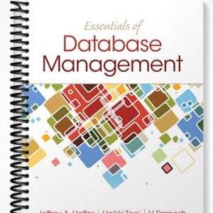 Solutions Manual for Essentials of Database Management 1st Edition by Hoffer