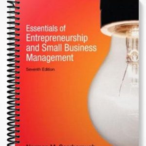 Solutions Manual for Essentials of Entrepreneurship and Small Business Management 7th Edition by Scarborough