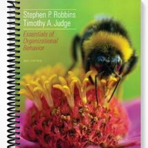 Solutions Manual for Essentials of Organizational Behavior 12th Edition by Robbins