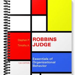 Solutions Manual for Essentials of Organizational Behavior 13th Edition by Robbins