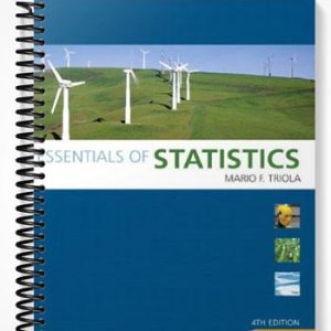 Solutions Manual for Essentials of Statistics 4th Edition by Triola