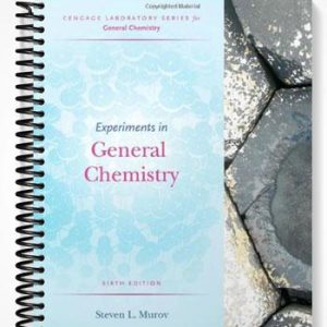 Solutions Manual for Experiments in General Chemistry 6th Edition by Murov
