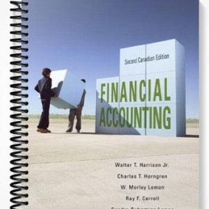 Solutions Manual for Financial Accounting Second Canadian Edition 2nd Edition by Harrison