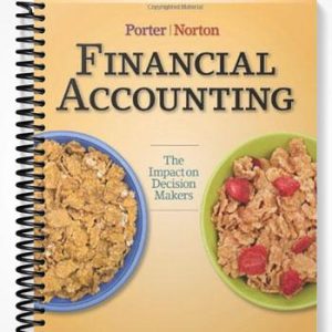 Solutions Manual for Financial Accounting The Impact on Decision Makers 7th Edition by Porter