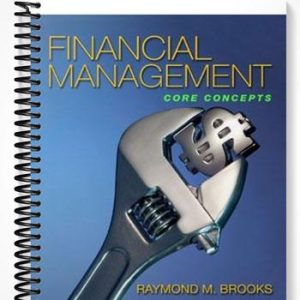 Solutions Manual for Financial Management 1st Edition by Ray Brooks