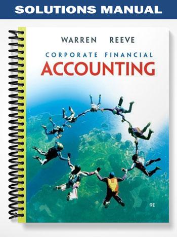 Solutions Manual for Financial & Managerial Accounting 9th Edition by Warren