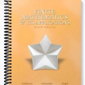 Solutions Manual for Finite Mathematics and Its Application 9th Edition by Goldstein