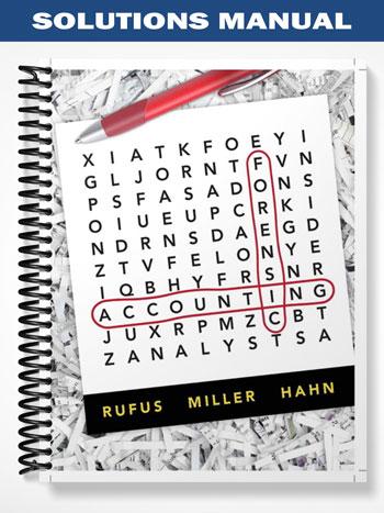 Solutions Manual for Forensic Accounting 1st Edition by Rufus