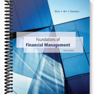 Solutions Manual for Foundations of Financial Management 15th Edition by Block
