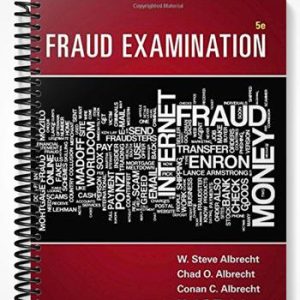 Solutions Manual for Fraud Examination 5th Edition by Albrecht