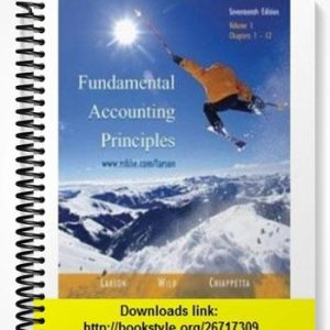 Solutions Manual for Fundamental Accounting Principles 17th Edition by Larson
