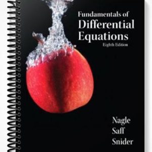 Solutions Manual for Fundamentals of Differential Equations 8th Edition by Nagle