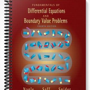 Solutions Manual for Fundamentals of Differential Equations and Boundary Value Problems 4th Edition by Nagle