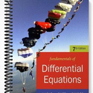 Solutions Manual for Fundamentals of Differential Equations bound 7th Edition by Nagle