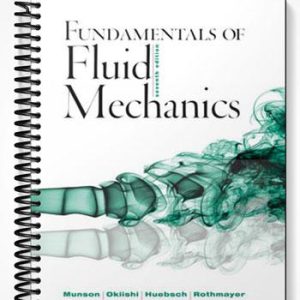 Solutions Manual for Fundamentals of Fluid Mechanics 7th Edition by Munson