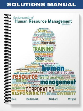 Solutions Manual for Fundamentals of Human Resource Management 5th Edition by Noe