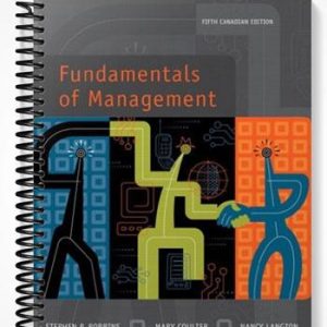 Solutions Manual for Fundamentals of Management Fifth Canadian Edition 5th Edition by Robbins