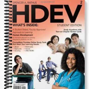 Solutions Manual for HDEV 2nd Edition by Rathus