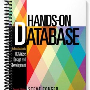 Solutions Manual for Hands-On Database 2nd Edition by Steve Conger