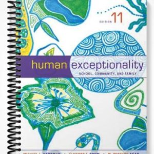 Solutions Manual for Human Exceptionality School Community and Family 11th Edition by Hardman