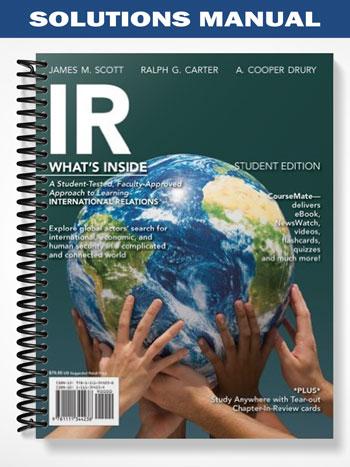 Solutions Manual for IR 2014 Edition 1st Edition by Scott
