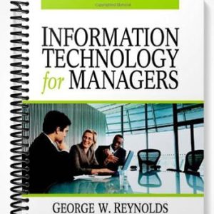 Solutions Manual for Information Technology for Managers 1st Edition by George Reynolds