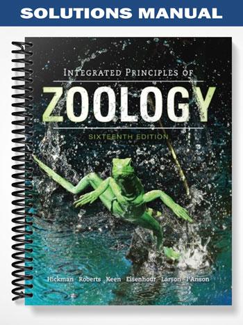 Solutions Manual for Integrated Principles of Zoology 16th Edition by Hickman