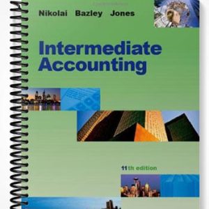 Solutions Manual for Intermediate Accounting 11th Edition by Nikolai
