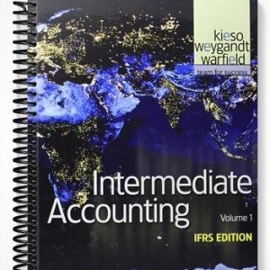 Solutions Manual for Intermediate Accounting IFRS Edition Volume 1 1st Edition by Kieso