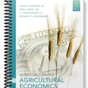 Solutions Manual for Introduction to Agricultural Economics 5th Edition by Penson