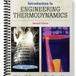 Solutions Manual for Introduction to Engineering Thermodynamics 2nd Edition by Sonntag