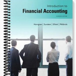 Solutions Manual for Introduction to Financial Accounting 11th Edition by Horngren